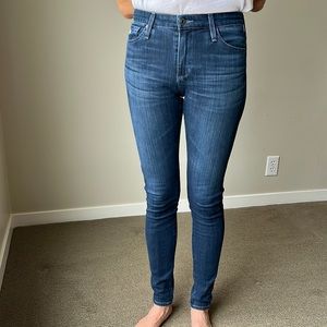 AG contour 360 jeans THE FARRAH SKINNY high-rise size 24